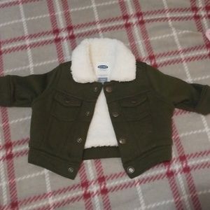 Baby Jacket with Sherpa